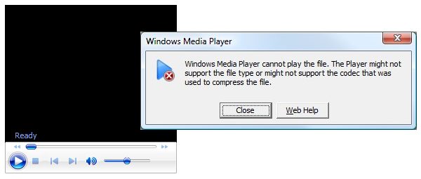 embedded windows media player codec